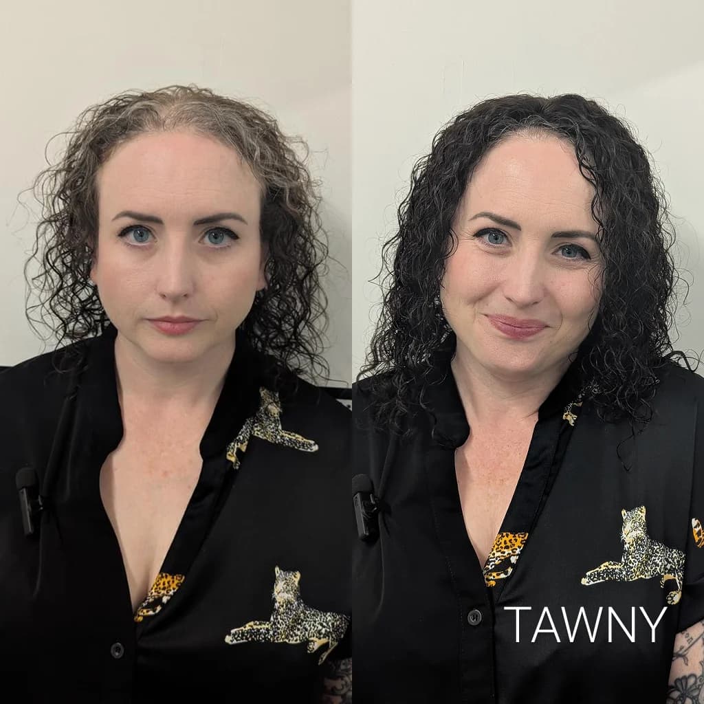 Tawny's transformation with Crown of Courage