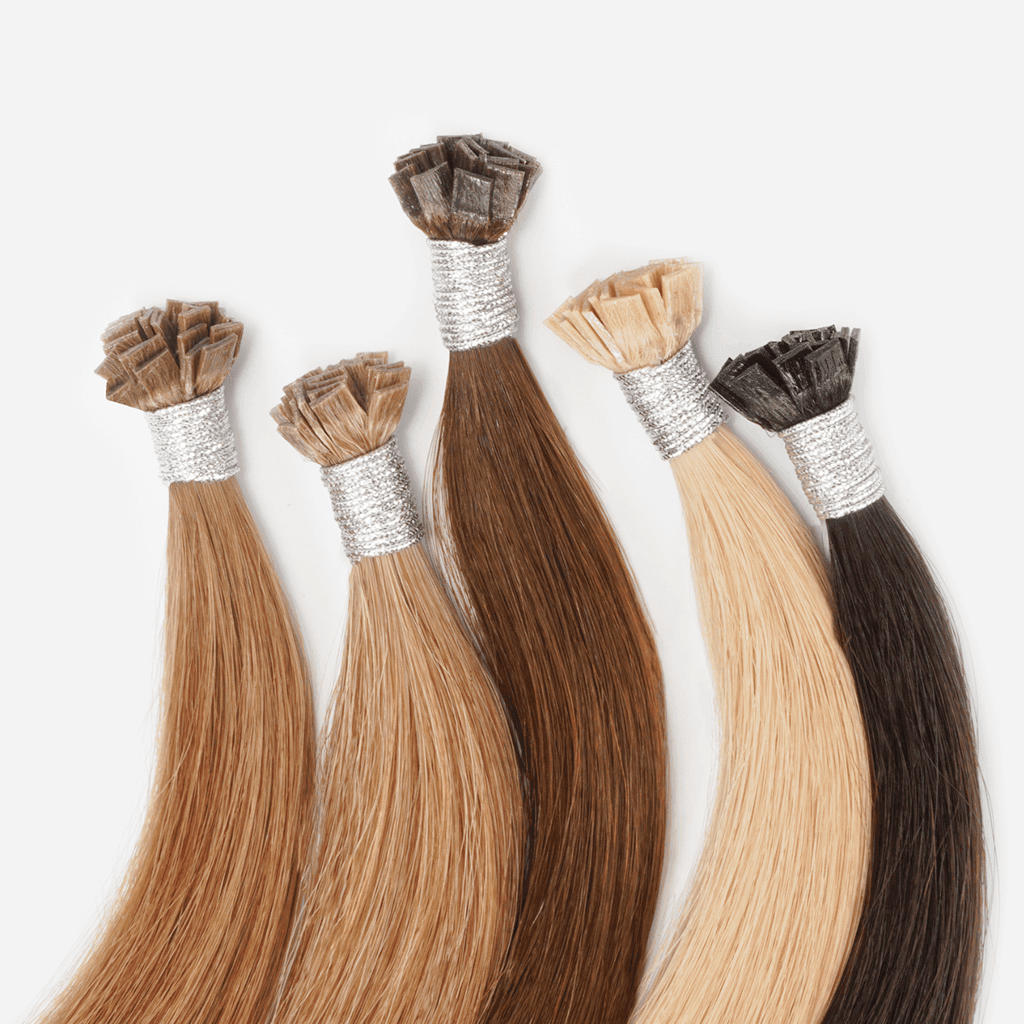 FLAT-TIP Keratin Bond Hair Extensions, 7-Star 100% Prime Remy Hair