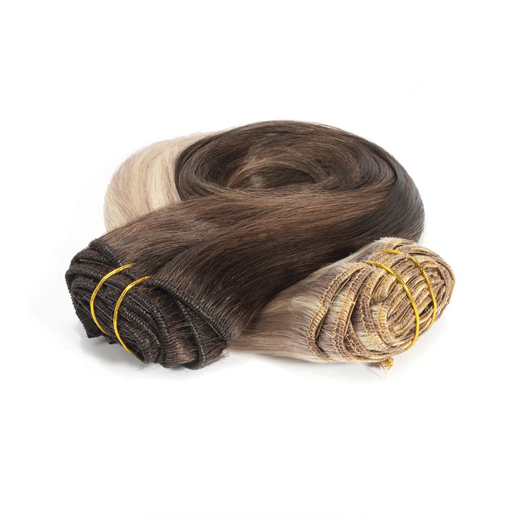 CLIP-IN-FULL-SET Hair Extensions, 6-Star Remy Hair