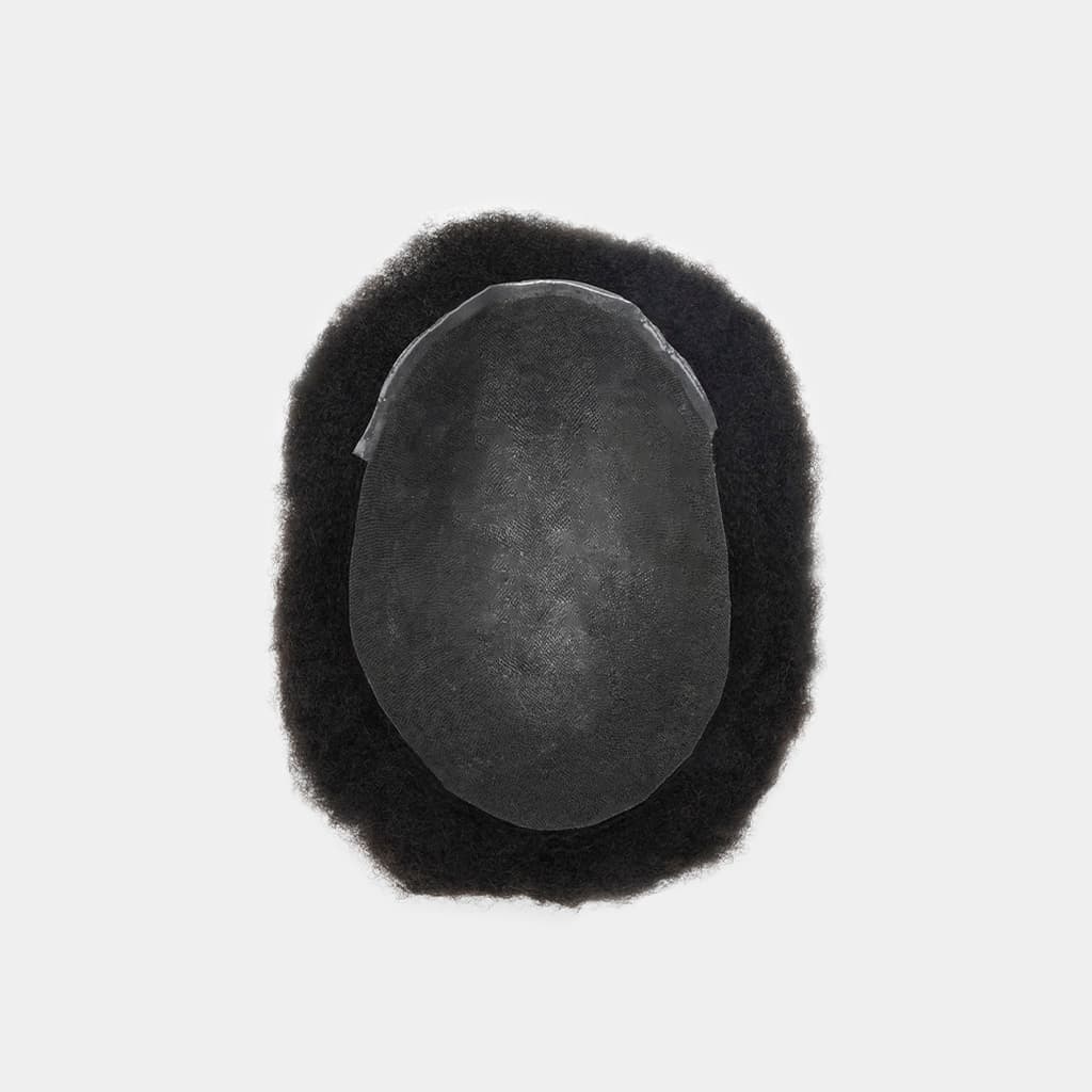 HS1-AFRO Wholesale Men's Hair Unit Stock Skin Base Afro Toupee