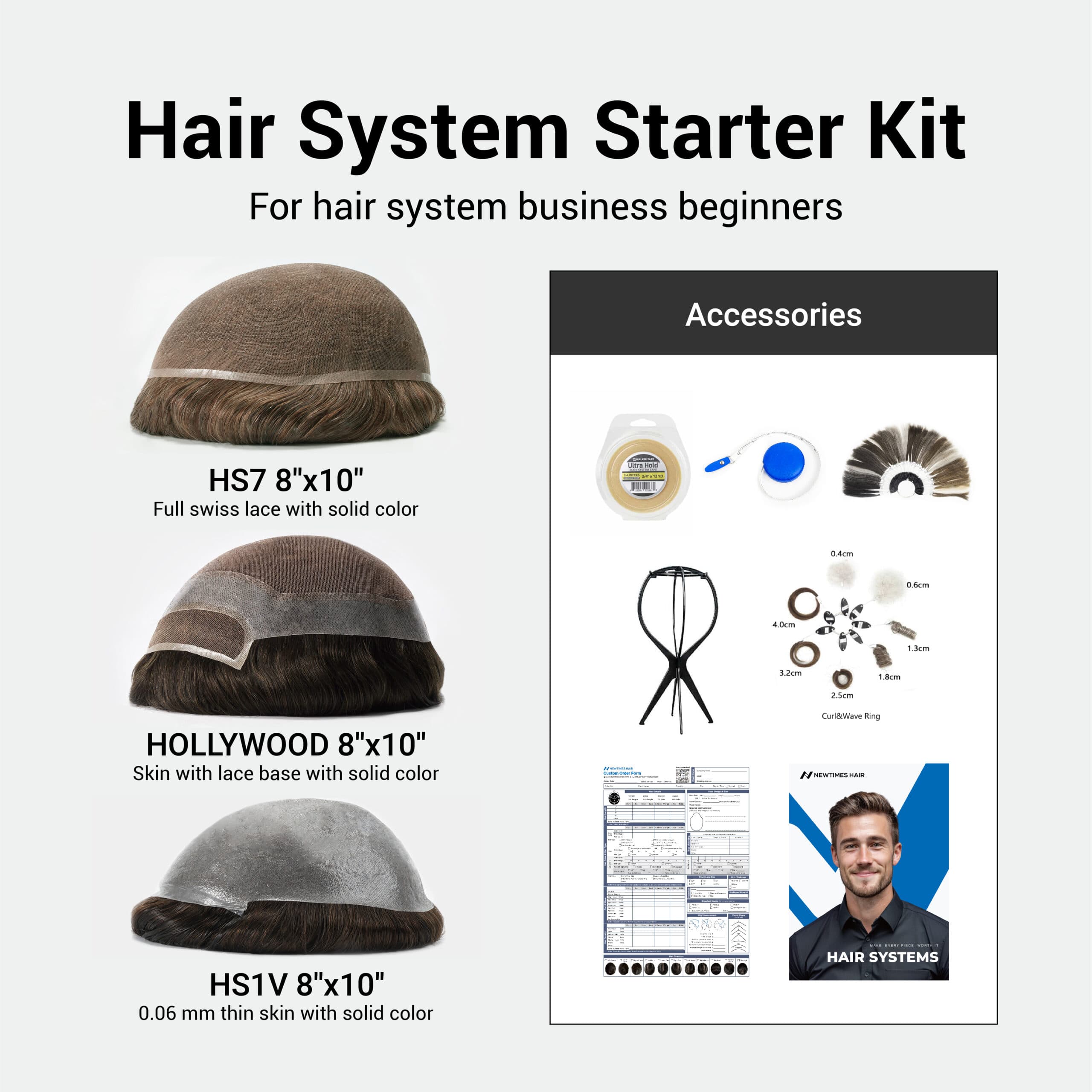 BASIC Start-Up Package for Hair System Business Beginners
