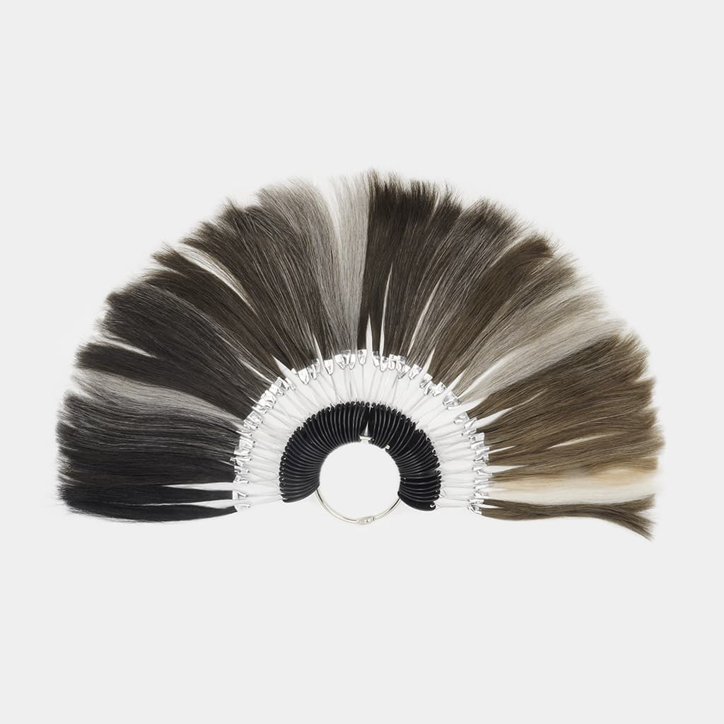 LTD Men’s Hair Color Ring for Stock Hair Systems With 55 Colors