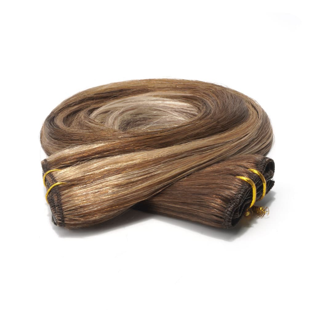 CLIPIN-SINGLE Piece Hair Extensions, 6-Star Remy hair