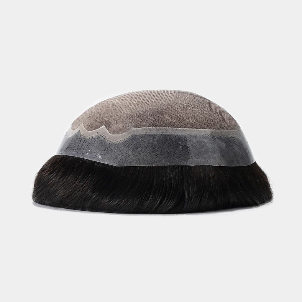 VIVI-HW Fine Mono Hair System With A Scalloped PU Perimeter